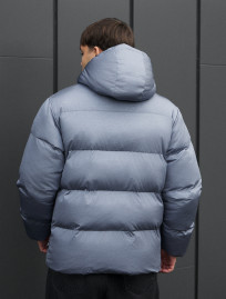 Kurtka zimowa dwustronna Staff rovx black & blue gray