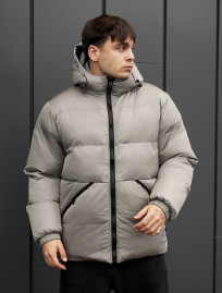 Kurtka zimowa dwustronna Staff rovx black & gray