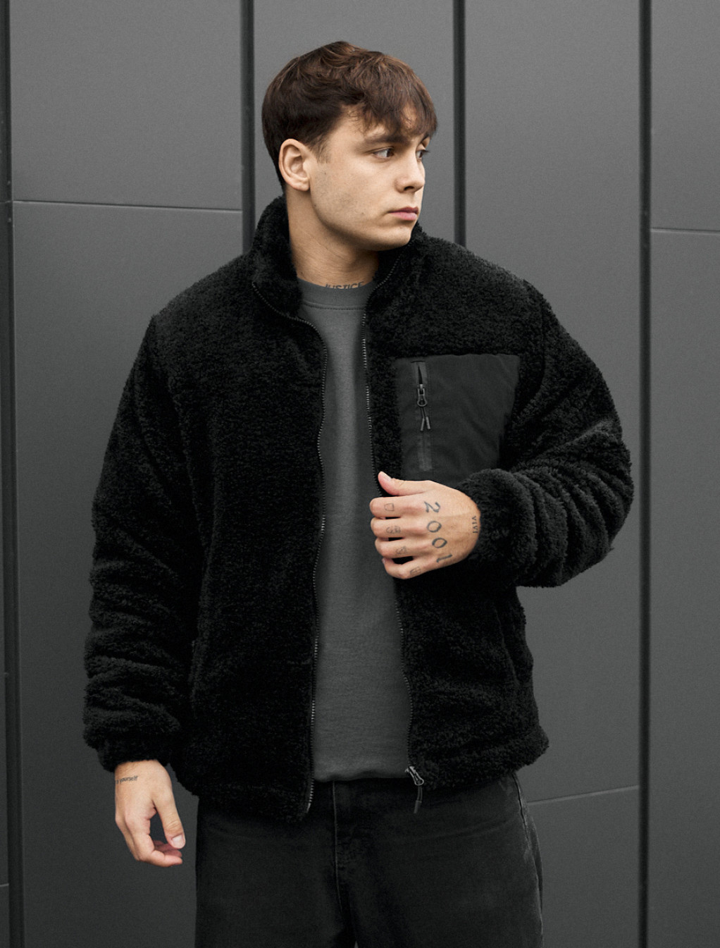 Kurtka futrzana Staff mo black