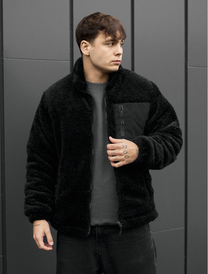 Kurtka futrzana Staff mo black