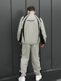 Dres Staff cap light olive & black oversize