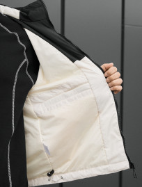 Kurtka przejściowa Staff jax black & milk