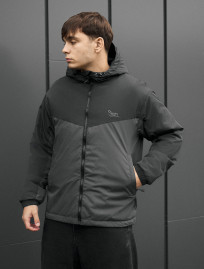 Kurtka przejściowa Staff jax black & dark gray