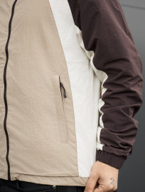 Wiatrówka Staff tek beige & brown