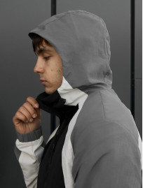 Wiatrówka Staff tek black & gray