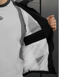 Wiatrówka Staff tek black & gray