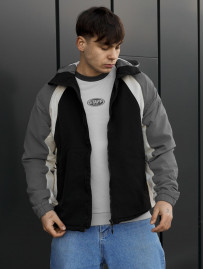 Wiatrówka Staff tek black & gray