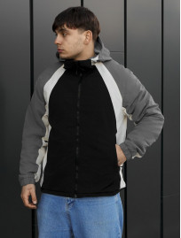 Wiatrówka Staff tek black & gray