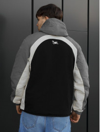 Wiatrówka Staff tek black & gray