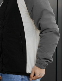 Wiatrówka Staff tek black & gray