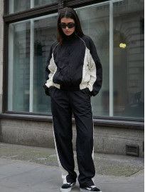 Dres Staff lim black & milk reflective oversize