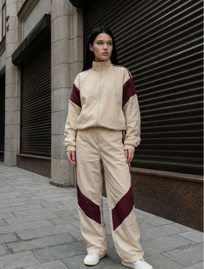 Dres Staff afi beige & bordo