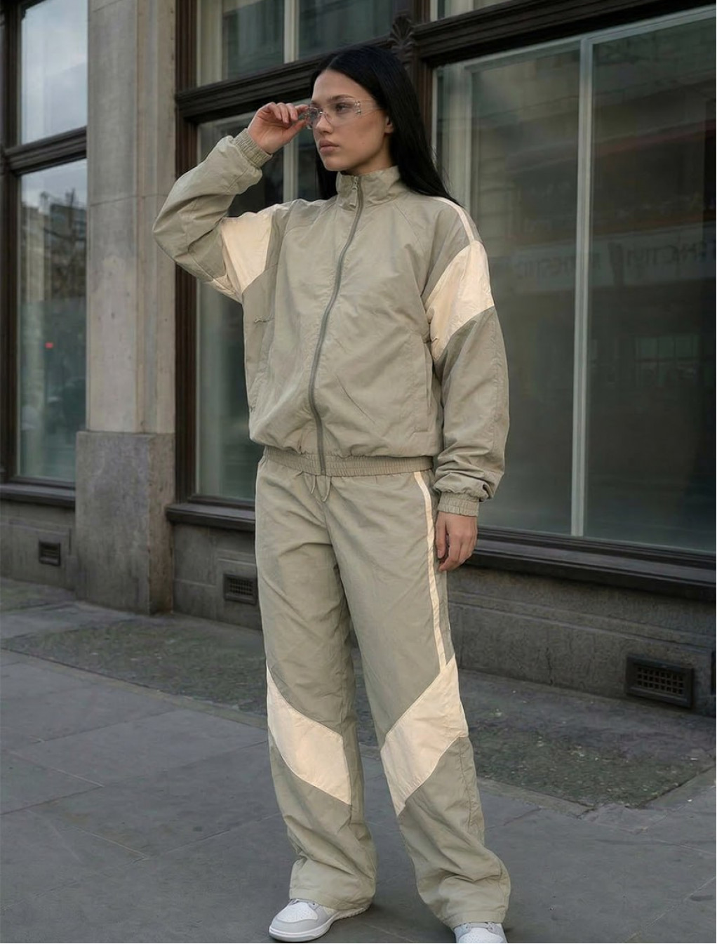 Dres Staff afi light olive & milk