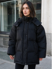 Kurtka zimowa Staff do black oversize