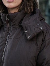Kurtka zimowa damska Staff ed dark brown