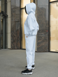Damski komplet dresowy Staff te white logo oversize fleece
