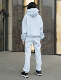 Damski komplet dresowy Staff te white logo oversize fleece