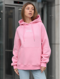 Damska bluza Staff original pink oversize fleece