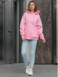 Damska bluza Staff original pink oversize fleece