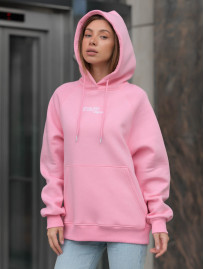 Damska bluza Staff original pink oversize fleece