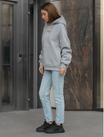 Damska bluza Staff original gray oversize fleece