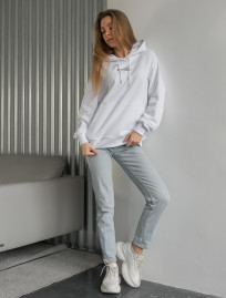 Bluza Staff original white oversize