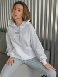 Bluza Staff original white oversize