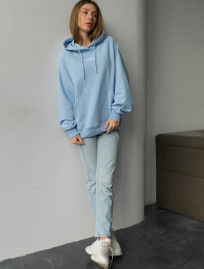 Bluza Staff original light blue oversize