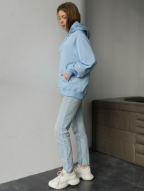 Bluza Staff original light blue oversize