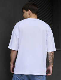 Koszulka Staff white basic oversize