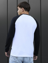 Longsleeve Staff logo white & black