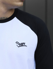 Longsleeve Staff logo white & black