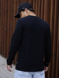 Longsleeve Staff black logo