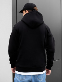 Bluza z kapturem Staff black basic fleece