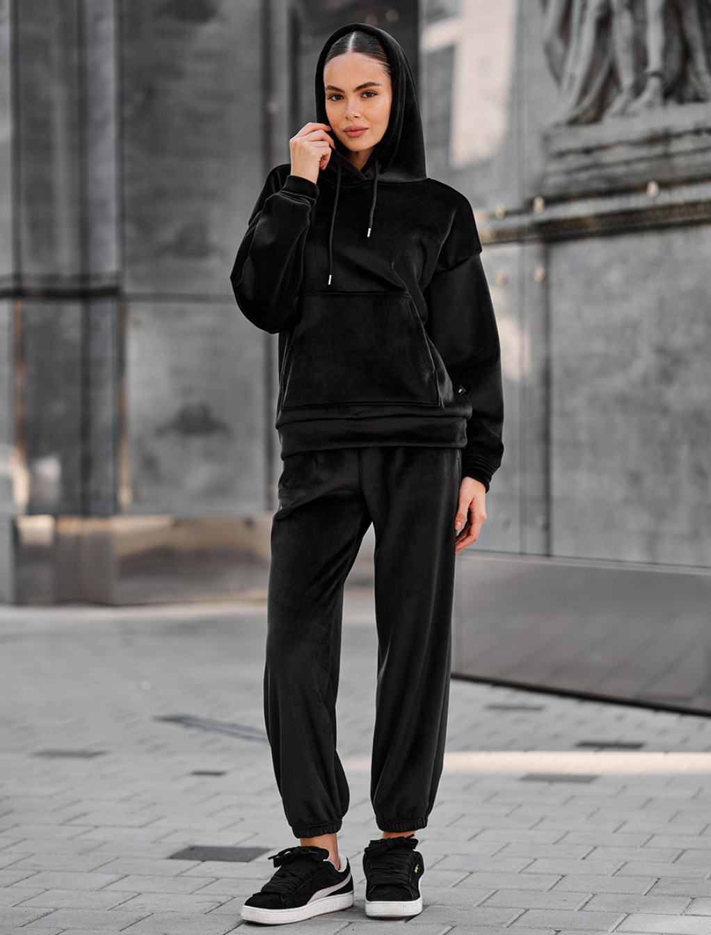 Damski dres Staff mars black oversize