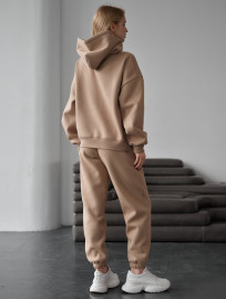 Damski dres Staff co brown oversize fleece