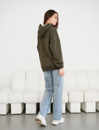 Damska bluza Staff ue khaki logo oversize