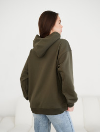 Damska bluza Staff ue khaki logo oversize