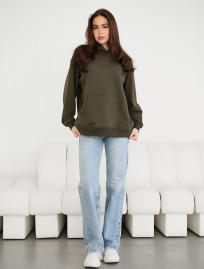 Damska bluza Staff ue khaki logo oversize