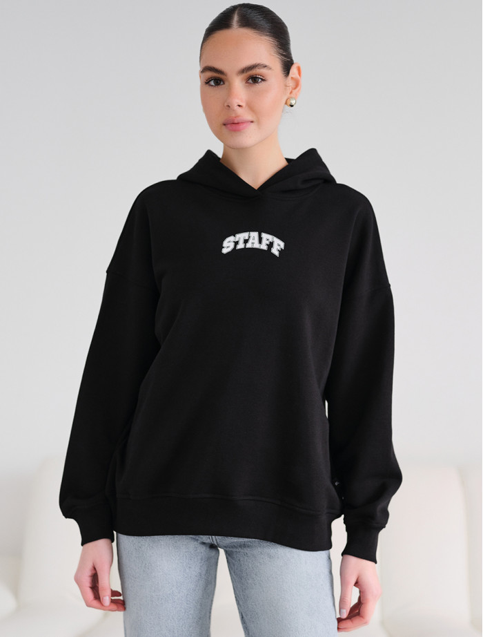 Damska bluza Staff re black logo oversize