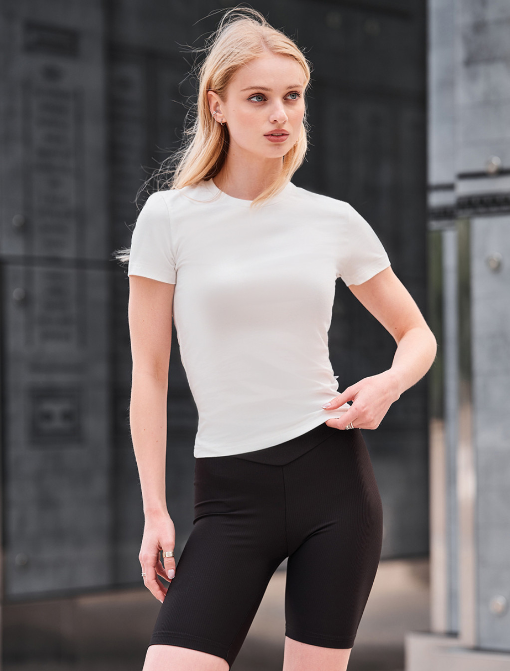 Koszulka Staff re white