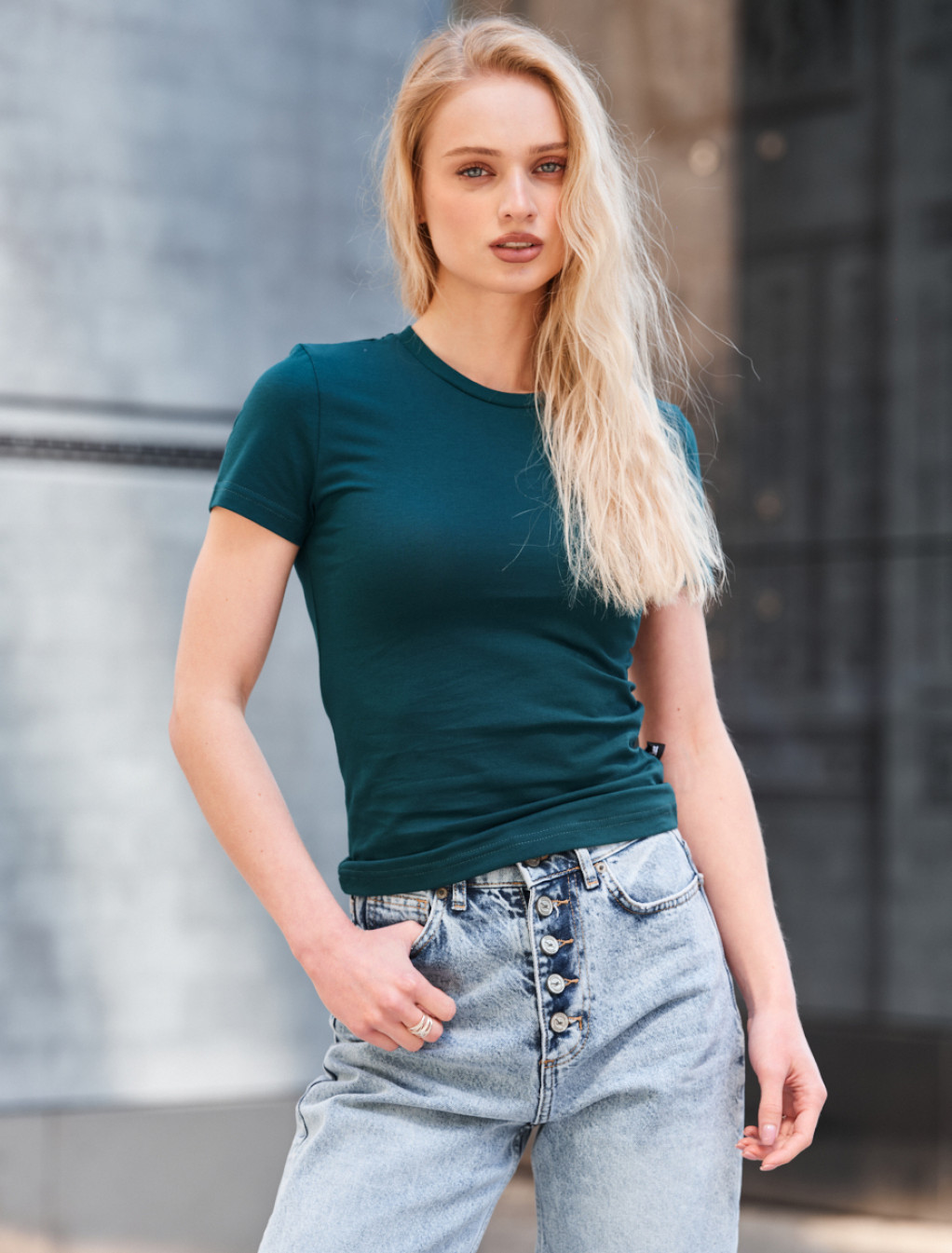 Koszulka Staff re emerald