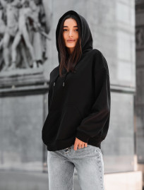 Bluza Staff lav black oversize
