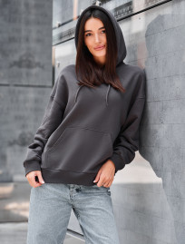 Bluza Staff lav dark gray oversize