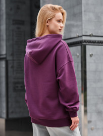Bluza Staff lav dark viola oversize