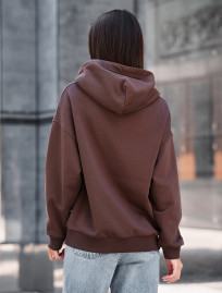 Bluza Staff lav brown oversize