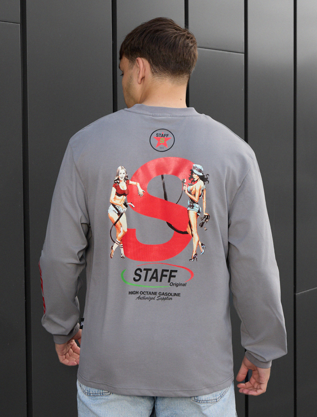 Longsleeve Staff gasoline