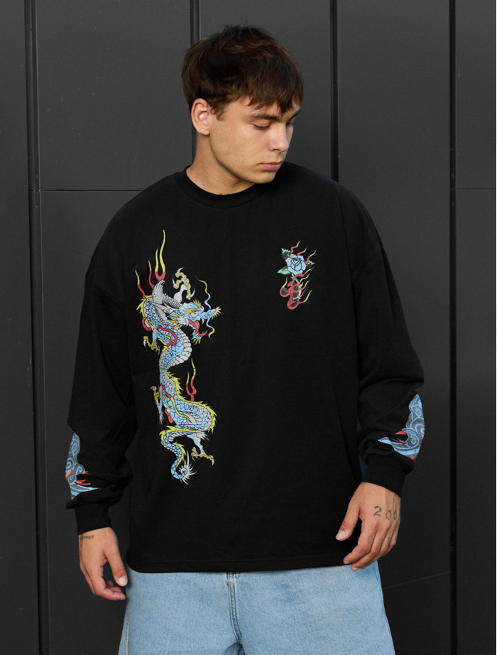 Longsleeve Staff dragon oversize