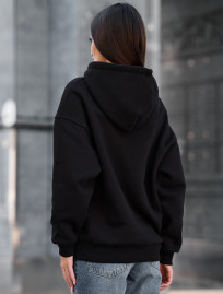 Bluza Staff lav black oversize fleece