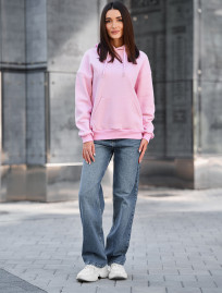 Bluza Staff lav pink oversize fleece